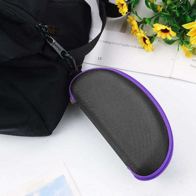 SteelFever 3pcs Zipper Hard Shell Sunglasses Case and Eyeglasses Case Portable Travel Glasses Case with Plastic Hook - Image 5